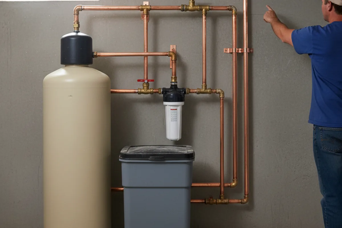 Whole-house water treatment system installed in West Bloomfield